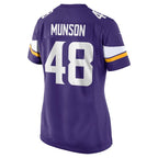 Calvin Munson Minnesota Vikings Nike Women's  Game Jersey -  Purple