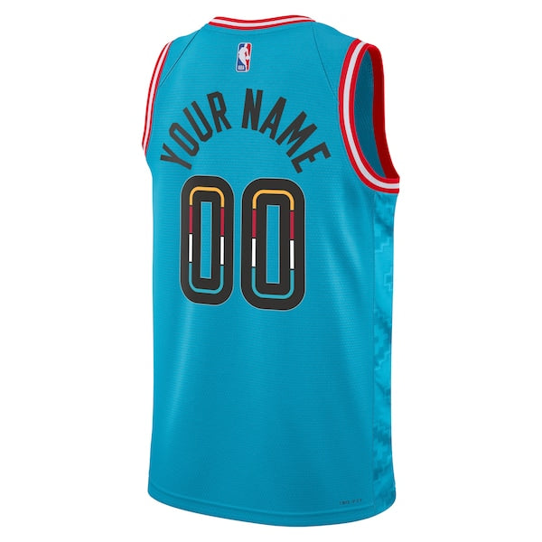 Phoenix Suns Nike Unisex 2022/23 Swingman Custom Jersey - City Edition - Turquoise