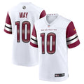 Tress Way Washington Commanders Nike Game Jersey -  White