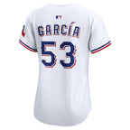 Adolis Garcia Texas Rangers Nike Women's Home Limited Jersey - White