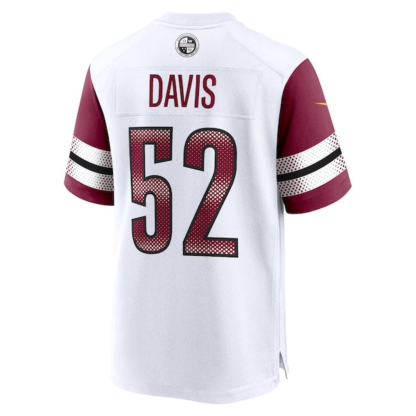 Jamin Davis Washington Commanders Nike Game Jersey - White/Burgundy