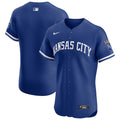 Kansas City Royals Nike Alternate Vapor Premier Elite Patch Jersey - Royal