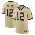 Chris Olave New Orleans Saints Nike Youth Gameday Golds Alternate Game Player Jersey - Gold/White