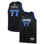 Luka Dončić Dallas Mavericks Nike Youth  Swingman Replica Jersey - City Edition - Black