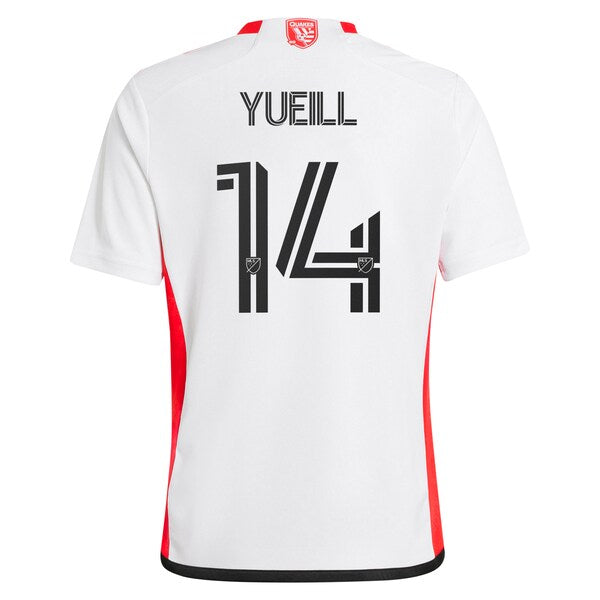 Jackson Yueill San Jose Earthquakes adidas Youth 2024 The 50 Kit Replica Player Jersey - White