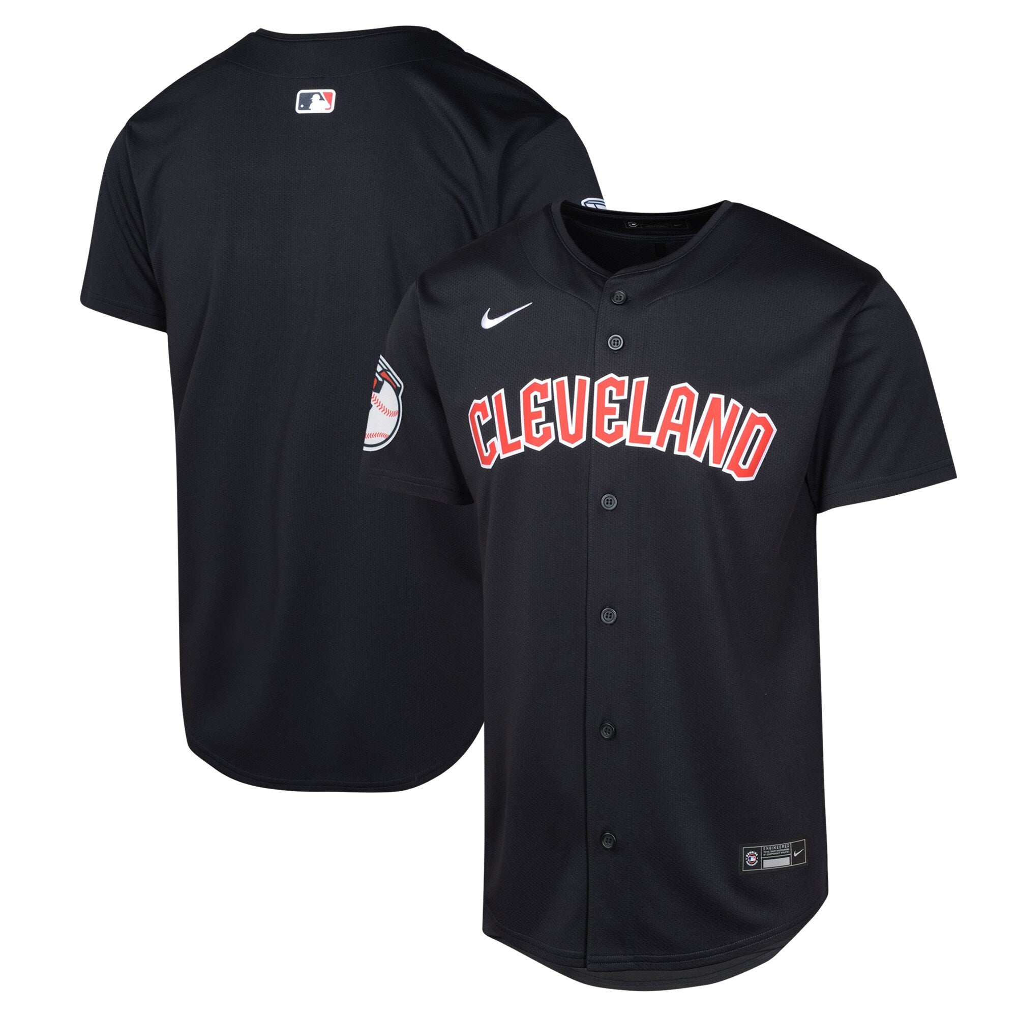 Cleveland Guardians Youth Alternate 2 Limited Jersey - Red/Cobalt