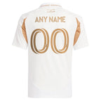 LAFC adidas Youth 2025 Secondary Replica Custom Jersey - White