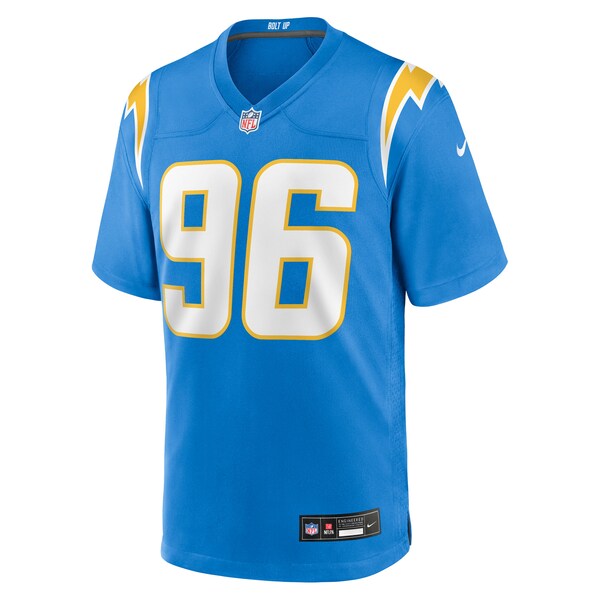 Naquan Jones Los Angeles Chargers Nike Team Game Jersey -  Powder Blue