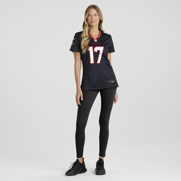 Braxton Berrios Houston Texans Nike Women's Team Game Jersey -  Navy
