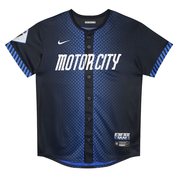 Javier Baez Detroit Tigers Nike Preschool 2024 City Connect Limited Jersey - Navy