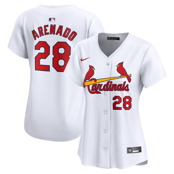 Nolan Arenado St. Louis Cardinals Nike Women's Home Limited Player Jersey - White