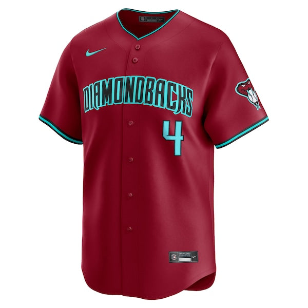 Ketel Marte Arizona Diamondbacks Nike Alternate 2 Limited Player Jersey - Red/Black