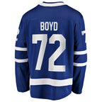 Travis Boyd Toronto Maple Leafs  Home Breakaway Jersey - Blue