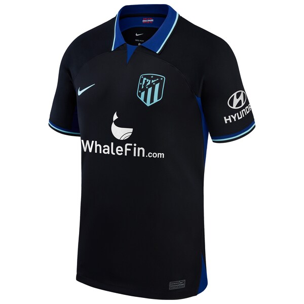 João Félix Atletico de Madrid Nike 2022/23 Away Breathe Stadium Replica Player Jersey - Black