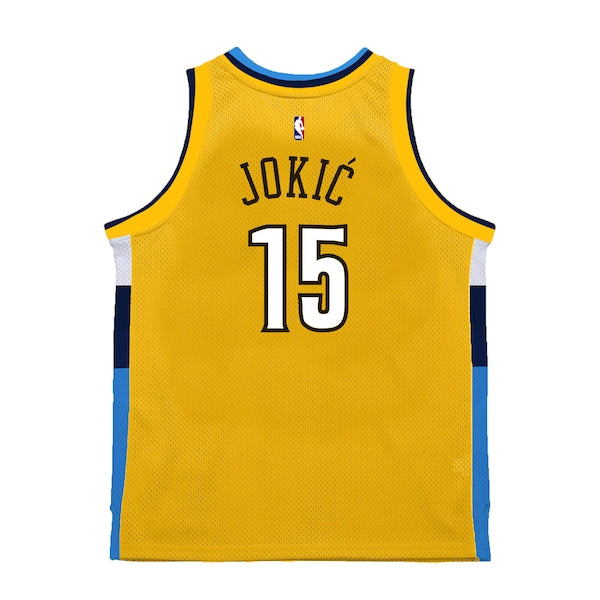 Nikola Jokic Denver Nuggets  2017-18 Swingman Jersey - Yellow