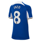 Enzo Fernández Chelsea Nike Youth 2023/24 Home Stadium Replica Jersey - Blue