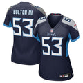 Curtis Bolton III Tennessee Titans Nike Women's Team Game Jersey -  Navy