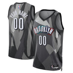 Brooklyn Nets Nike Unisex 2024/25 Custom Swingman Jersey - City Edition - Gray