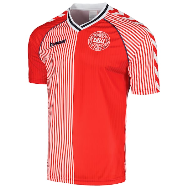 Denmark National Team 1986 Home Replica Jersey - Red