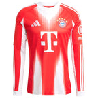 Jamal Musiala Bayern Munich adidas Home 2025/26 Replica Long Sleeve Player Jersey - Red