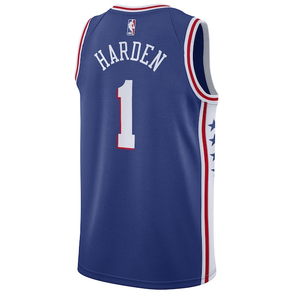 James Harden Philadelphia 76ers Nike Swingman Jersey - Icon Edition - Royal