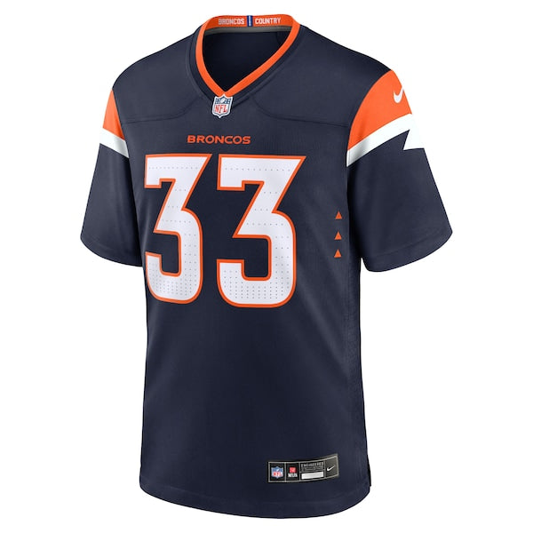 Javonte Williams Denver Broncos Nike Alternate Game Jersey - Navy