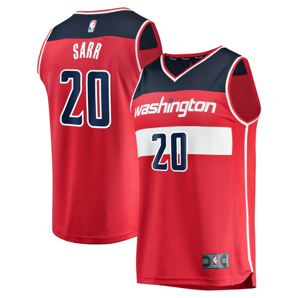 Alexandre Sarr Washington Wizards  Fast Break Replica Player Jersey - Icon Edition - Red