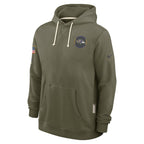 Baltimore Ravens Nike 2025 Salute to Service Sideline Standard Issue Dri-FIT Hoodie - Olive