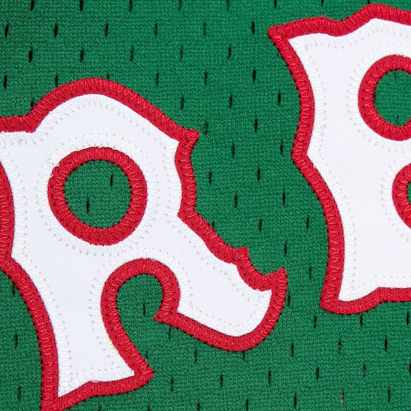 David Ortiz Boston Red Sox Cooperstown Collection Mesh Batting Practice Jersey - Kelly Green