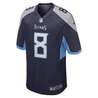 Will Levis Tennessee Titans Nike Youth Game Jersey - Navy