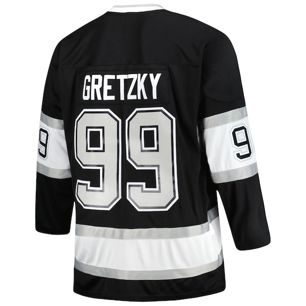 Wayne Gretzky Los Angeles Kings Big & Tall 1992/93 Blue Line Player Jersey - Black