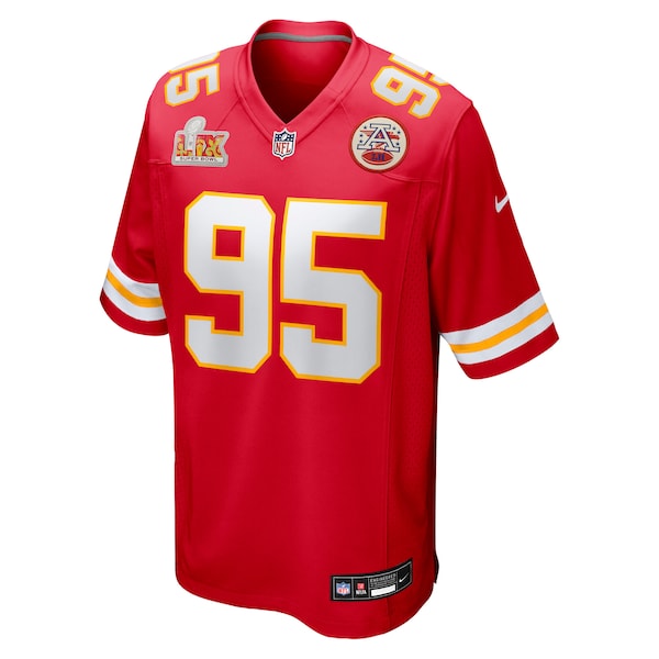 Chris Jones Kansas City Chiefs Nike Super Bowl LIX Game Jersey - Red