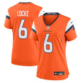 P.J. Locke Denver Broncos Nike Women's Team Game Jersey -  Orange