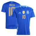 Lionel Messi Argentina National Team adidas 2024 Away Replica Player Jersey - Blue/White