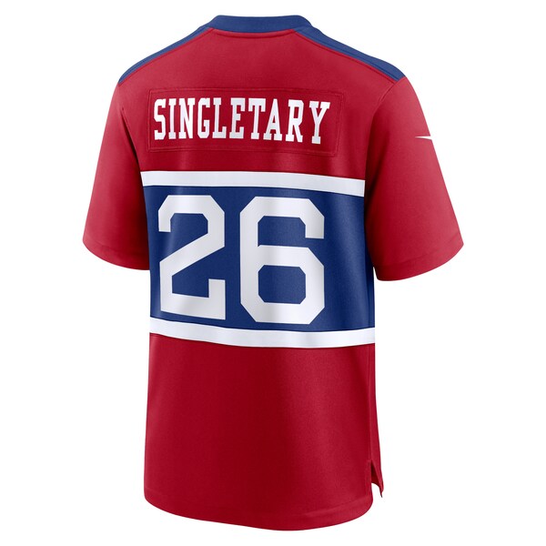 Devin Singletary New York Giants Nike Youth Alternate Player Game Jersey - Century Red