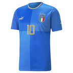 Lorenzo Insigne Italy National Team Puma 2022/23 Home Replica Player Jersey - Blue