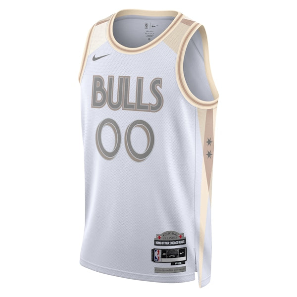 Chicago Bulls Nike Unisex 2024/25 Custom Swingman Jersey - City Edition - White