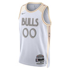 Chicago Bulls Nike Unisex 2024/25 Custom Swingman Jersey - City Edition - White