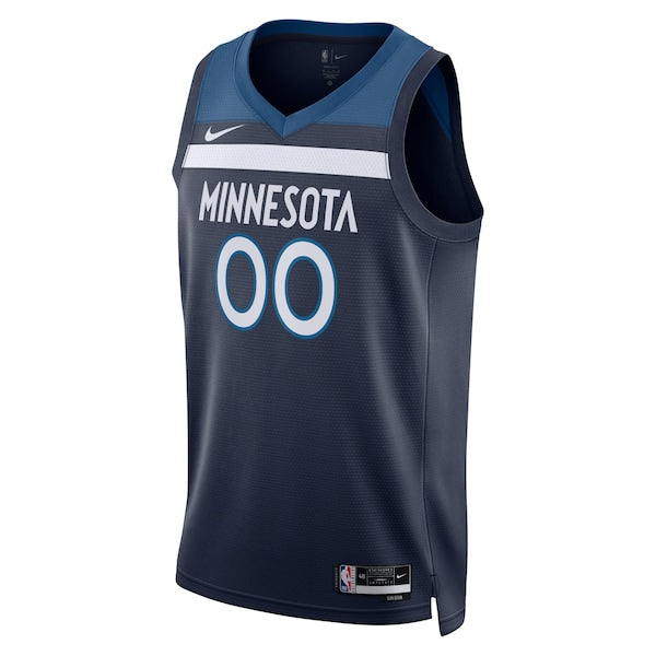 Minnesota Timberwolves Nike Unisex Swingman Custom Jersey Navy - Icon Edition