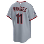 José Ramírez Cleveland Guardians Nike 2025 MLB All-Star Game Road Replica Player Jersey - Gray