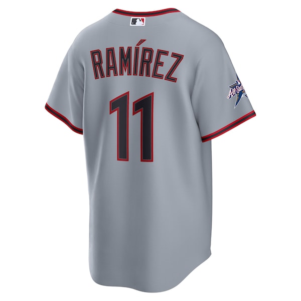José Ramírez Cleveland Guardians Nike 2025 MLB All-Star Game Road Replica Player Jersey - Gray