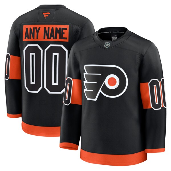 Philadelphia Flyers  Alternate Premium Custom Jersey - Black