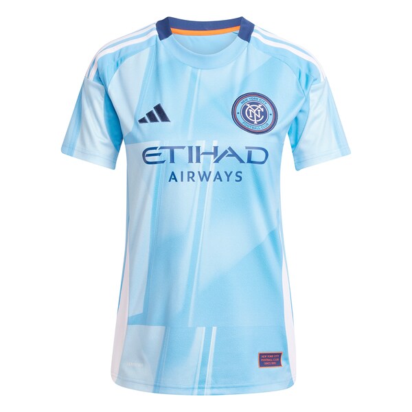 Thiago Martins New York City FC adidas Women's 2025 The Excelsior Kit Replica Player Jersey - Light Blue
