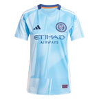 Tayvon Gray New York City FC adidas Women's 2025 The Excelsior Kit Replica Player Jersey - Light Blue