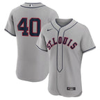 Willson Contreras St. Louis Cardinals Nike 2024 Rickwood Classic Authentic Player Jersey - Gray