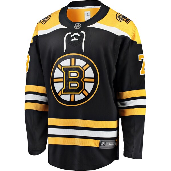 Charlie McAvoy Boston Bruins  Home Premier Breakaway Player Jersey - Black