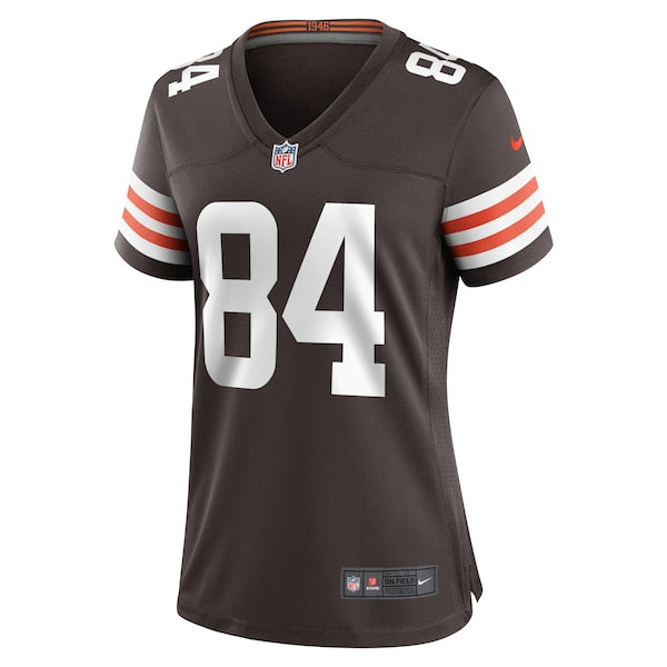 Jordan Akins Cleveland Browns Nike Women's Team Game Jersey -  Brown