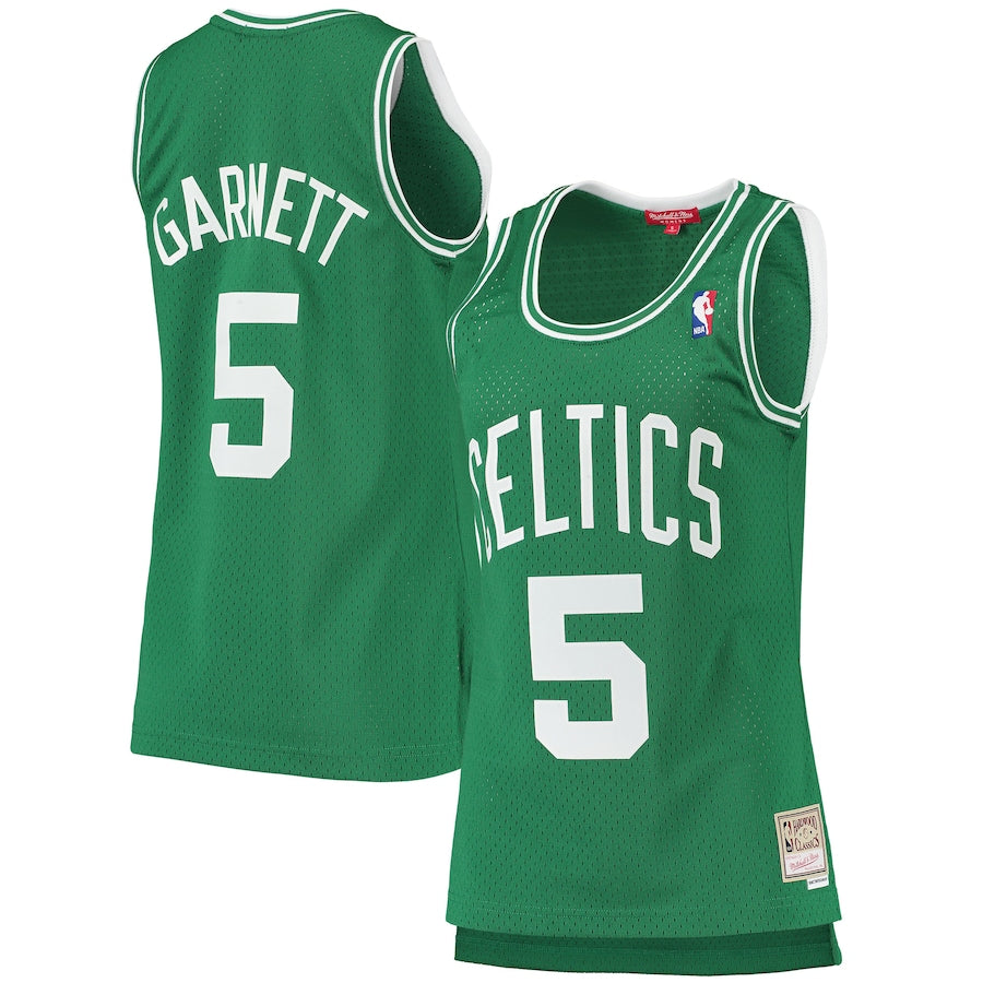 Kevin Garnett Boston Celtics Women's 2007-08 Hardwood Classics Swingman Jersey - Kelly Green
