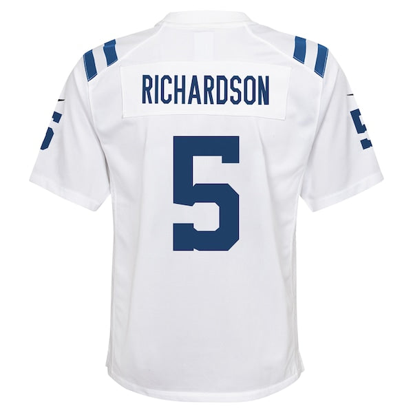 Anthony Richardson Indianapolis Colts Nike Youth Player Game Jersey - White
