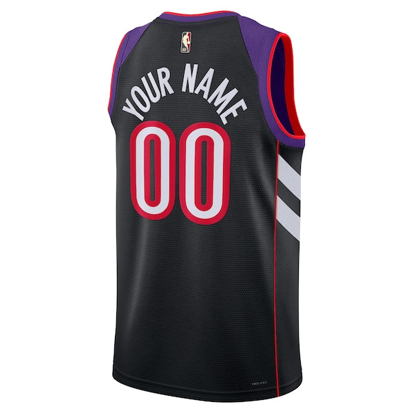 Toronto Raptors Nike Unisex Adult Swingman Custom Jersey - Classic Edition - Purple